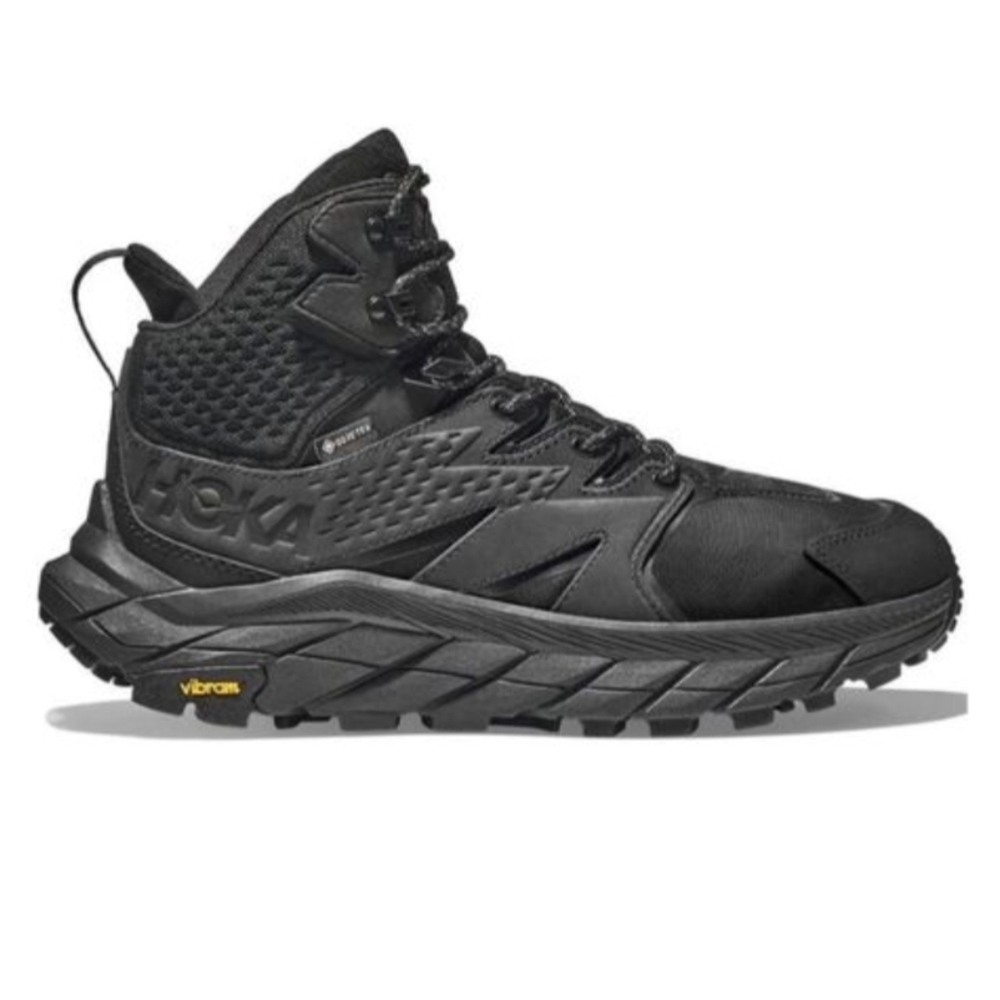 HOKA ONE ONE Men's Anacapa Mid Gore-Tex - Black / Black size 10.5 - Picture 3 of 13
